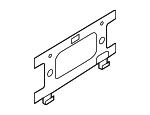 DRE500080PMA - Body: License Bracket for Land-Rover Image