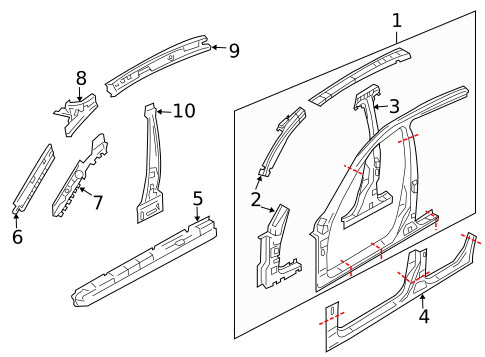 Uniside for 2003 INFINITI G35 #0