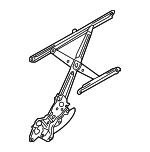 8344063J70 - : 2010-2013 Suzuki - Window Regulator for Suzuki: Grand Vitara, Kizashi Image