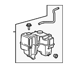 25792617 - Cooling System: Reservoir for Hummer: H3, H3T Image image
