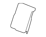 82121STKA02ZB - Body: Seat Back Cover for Acura Image