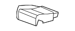 82137STKA01 - Body: Seat Cushion Pad for Acura Image