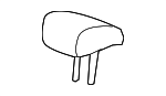 82140STKA01ZB - Body: Headrest, Outer for Acura Image