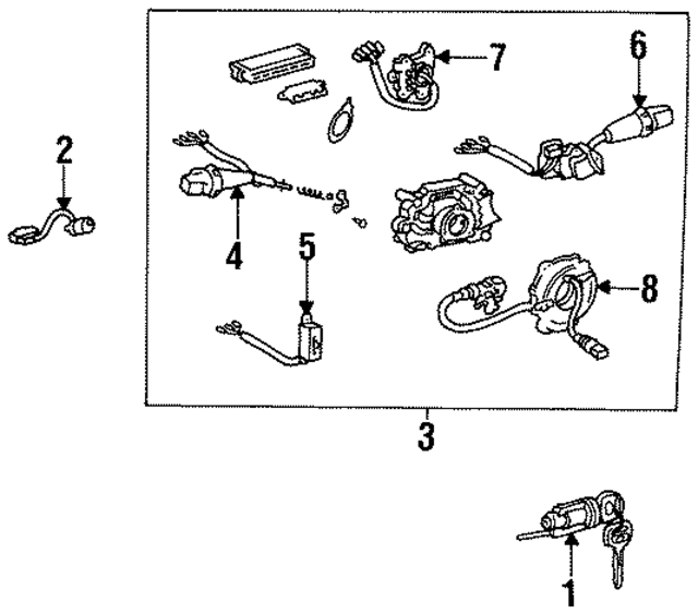 8414026100 - : Dimmer Switch for Toyota Image
