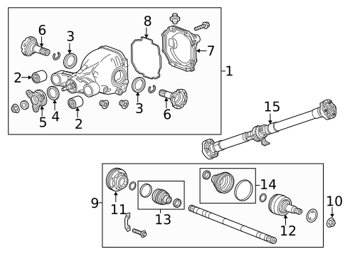 Gaskets & Sealing Systems for 2015 Cadillac ATS #0