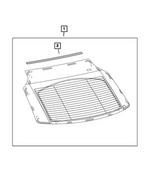68573322AD - Glass: Backlite for Mopar Image