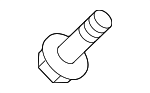 MS240121 - Body: Headliner Bolt for Mitsubishi: Eclipse, Eclipse Cross, Galant, Lancer, Mirage, Montero, Montero Sport, Outlander, Outlander Sport Image