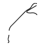 MB084759 - Body: Washer Hose for Mitsubishi Image