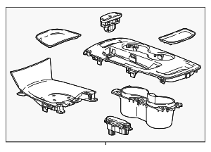 2016-2025 Chevrolet Malibu Shift Panel 84647971 | Capital Chevy Parts