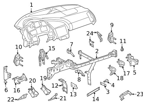 Instrument Panel for 2008 Audi R8 #0