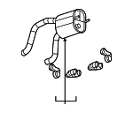 15869377 - Exhaust: Muffler &amp; Pipe for Chevrolet: Corvette Image