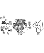 R6028697AP - Electrical: Engine Generator, Remanufactured for Mopar Image