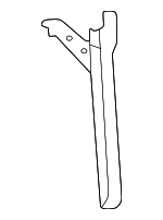 5321753904 - Body: Lock Support for Lexus: IS200t, IS300, IS350 Image