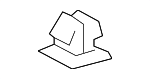 9018906237 - Body: Under Cover Grommet for Lexus Image