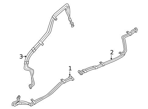 Rear AC Lines for 2017 Land Rover Discovery Sport #0