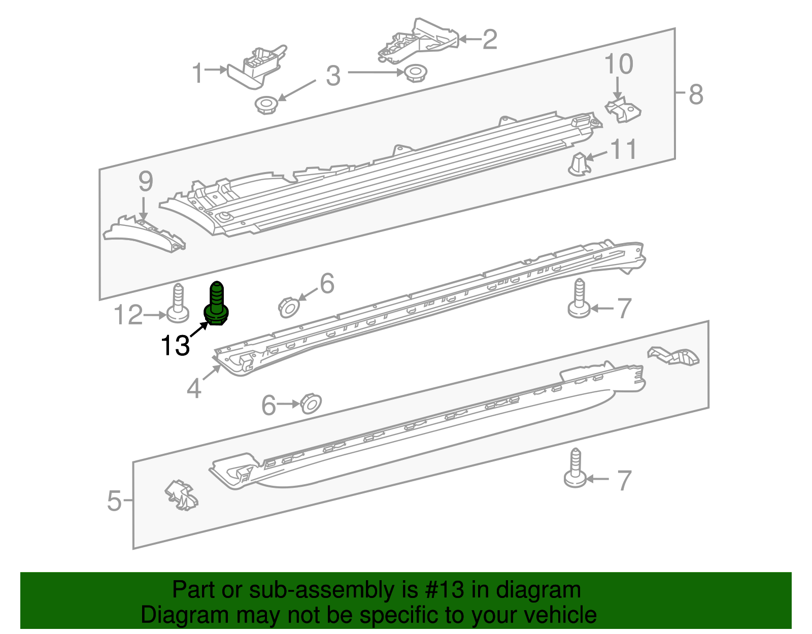 Mount Bracket Bolt - Porsche (N-909-210-02)