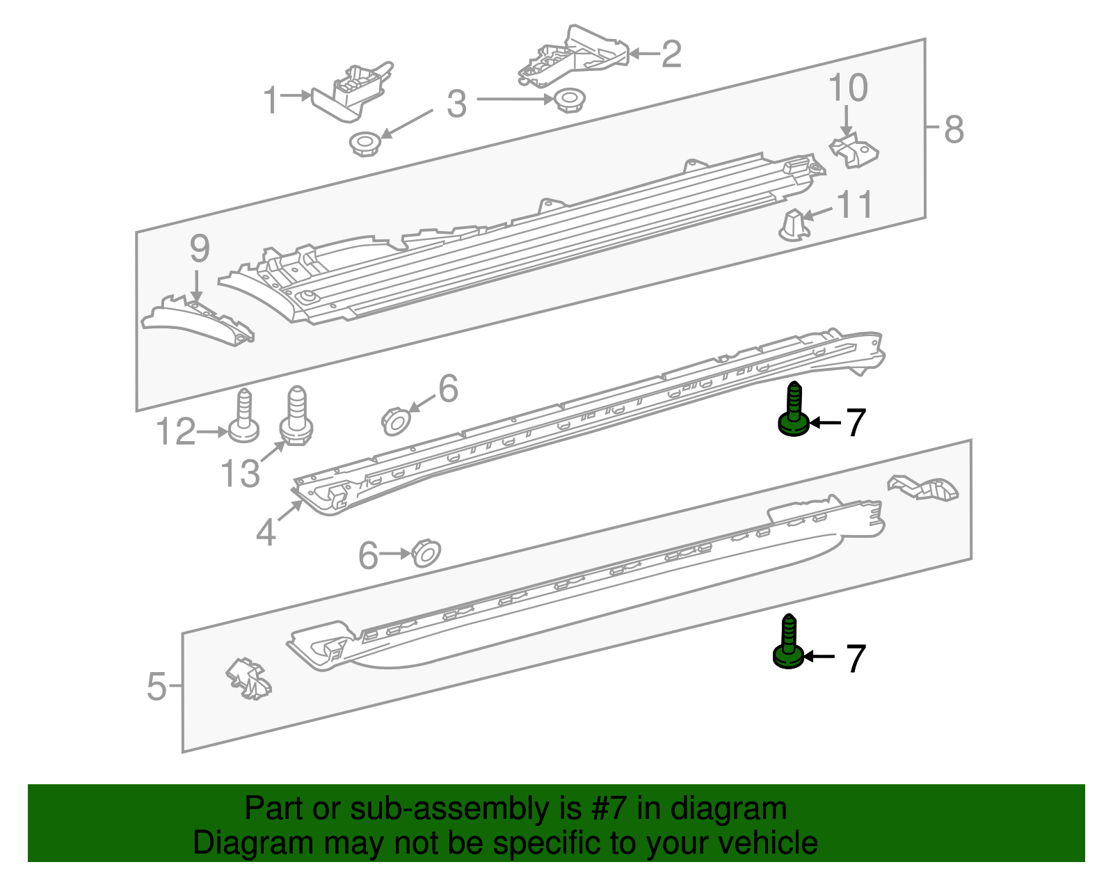 Side Marker Lamp Screw - Porsche (N-908-082-01)