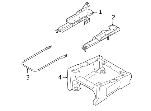Tracks & Components for 2010 Ford E-250 #0