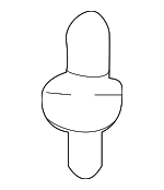 6506754AA - Cooling System: Bracket Stud for Dodge: Ram 1500 Image