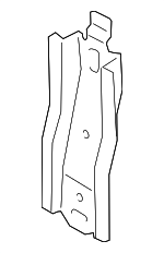 BE8Z54044G22A - Body: Reinforced Beam Bracket for Ford: Fiesta Image