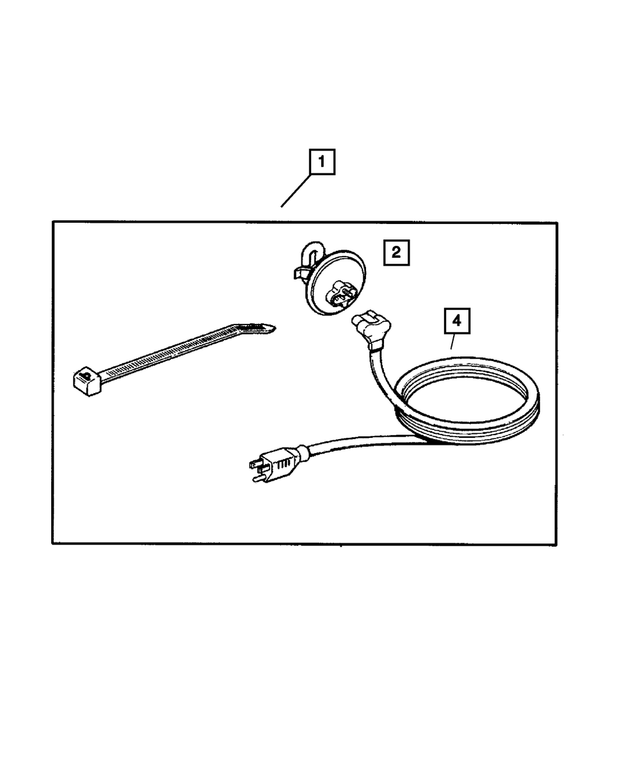 4798276AB - Mopar Accessories - Component Parts: Engine Block Heater Package for Mopar Image