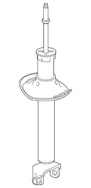 E62105CA2A - : Shock Absorber for INFINITI: Q60 Image
