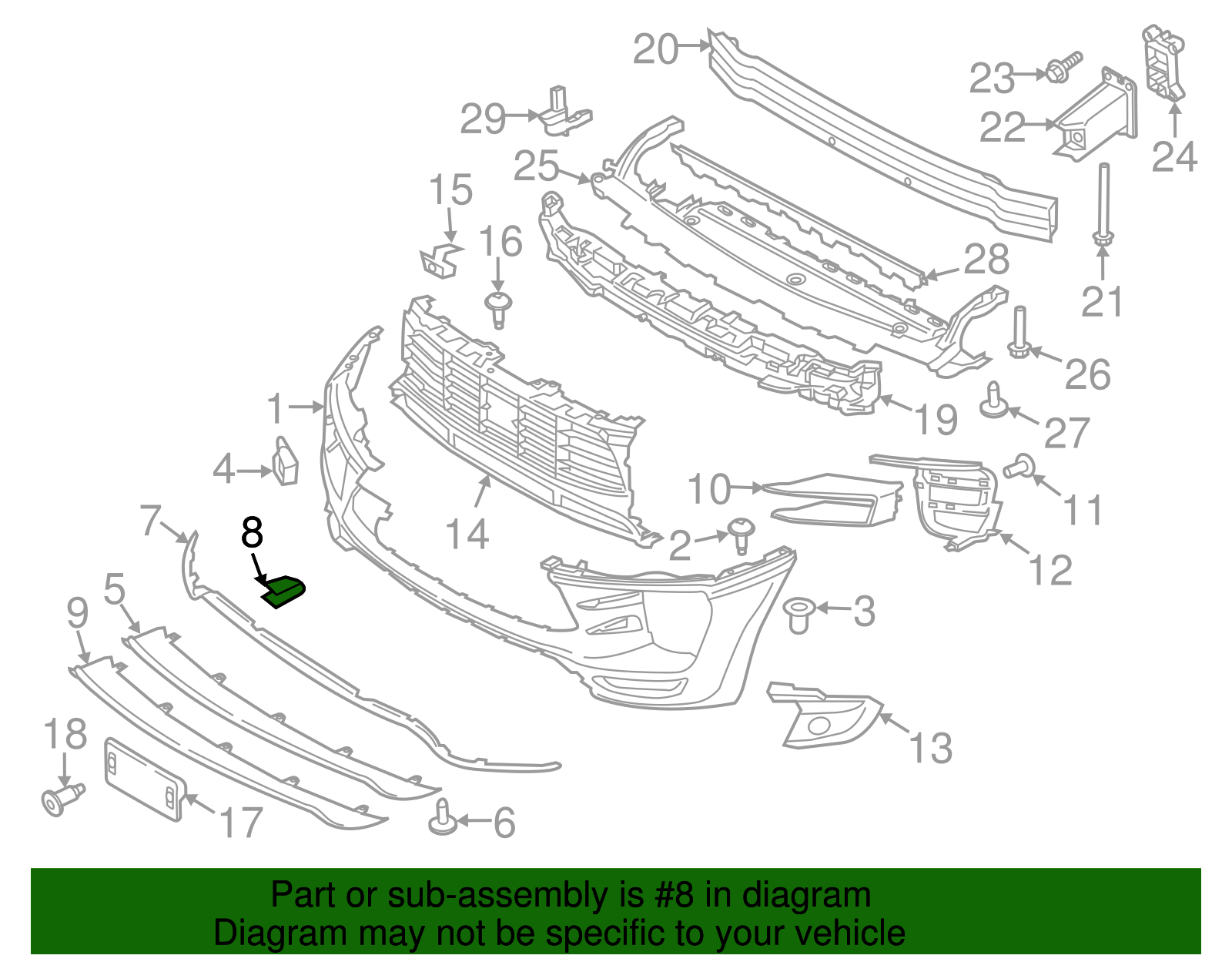 Lower Filler Clamp - Porsche (N-905-319-02)