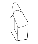 95B807156AG2X - Body: Tow Eye Cap for Porsche Image