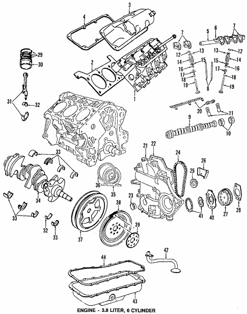 Motor Mount Set A-Premium Engine Mount Kit - Fits Chrysler Pacifica 2004- 2006 (3.5L, 3.8L) - Replaces OEM #5510043AB 4-piece Engine Mount Set