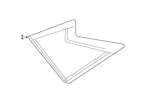 Glass & Hardware for 2022 INFINITI QX50 #0