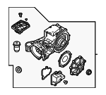36011762 - Suspension: Differential for Volvo: S60, V60 Cross Country, XC60, XC90 Image
