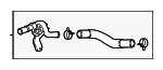 2546003800 - : Return Hose for Hyundai: Elantra Image