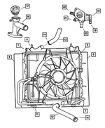 5017404AA - Cooling: Engine Cooling Radiator for Mopar Image