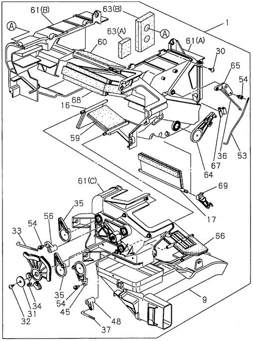 Heater Unit for 1997 Acura SLX #0
