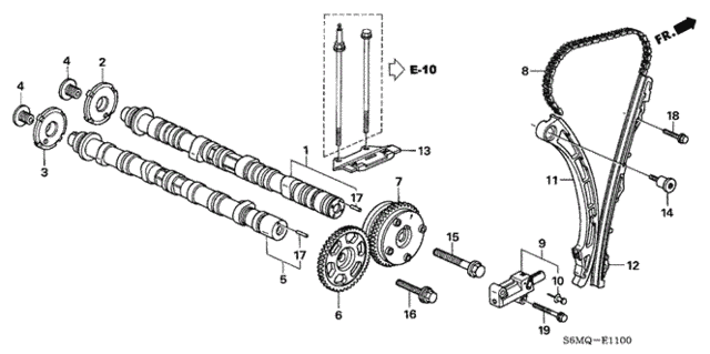 Camshaft - Cam Chain (L4) for 2006 Honda Accord #0