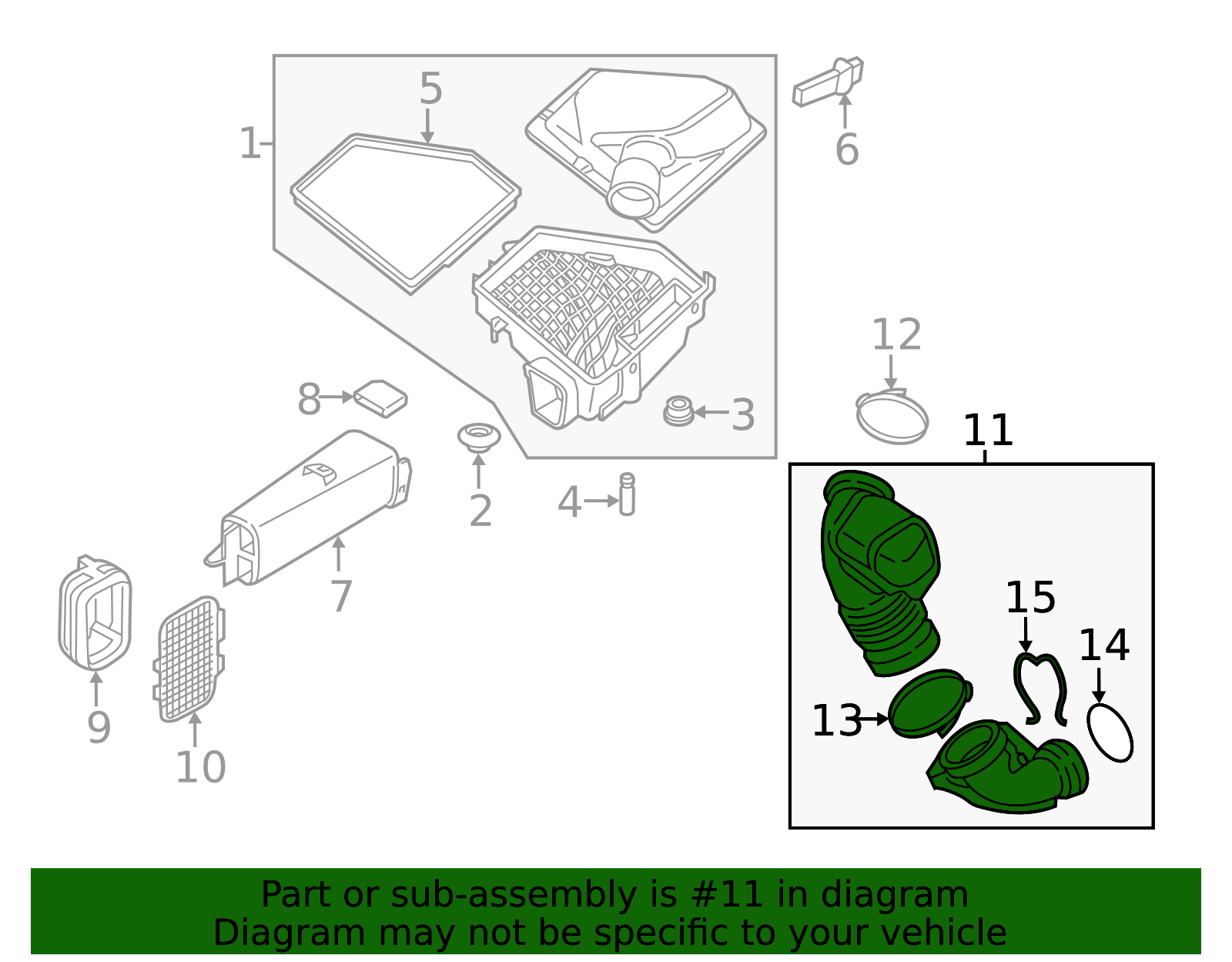 13718601681 - 2017-2021 BMW Resonator Assembly (13-71-8-601-681