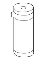 982820077 - HVAC: Dehydrator for Porsche: 718 Boxster, 718 Cayman, 718 Spyder, 911, 918 Spyder, 928, 968, Boxster, Cayman Image
