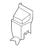 284B87Y001 - Electrical: Lower Cover for Nissan: Altima, Maxima, Murano Image