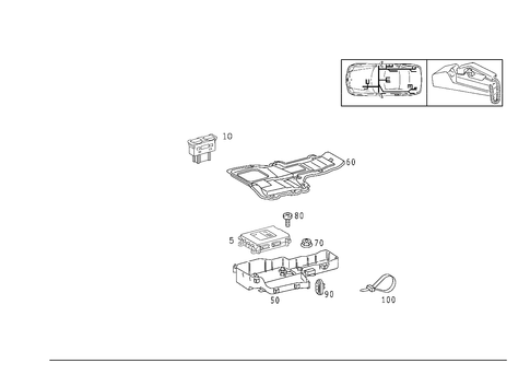 Autotelephone for 2002 Mercedes-Benz SLK320 #1