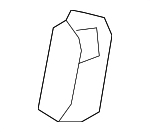 YV87DW1AE - Electrical: Seat Belt Cover for Dodge: Caliber | Jeep: Compass, Patriot Image