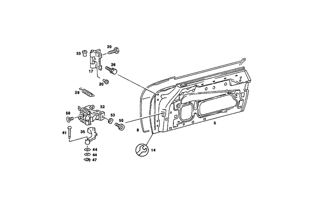 1077250465 - : Sealing Rail for Mercedes-Benz Image