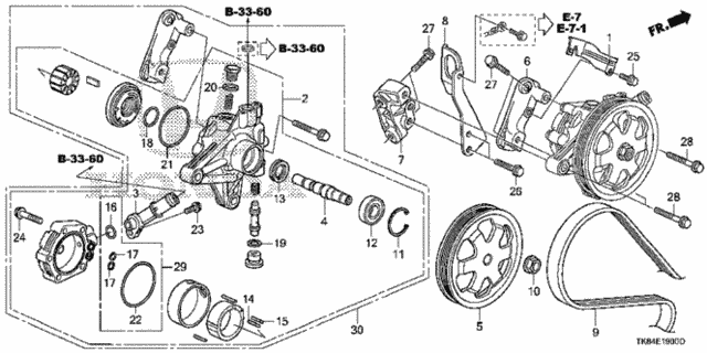 P.S. Pump for 2016 Honda Odyssey #0