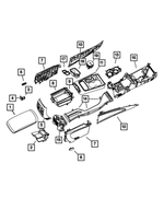 1TL48JTLAC - : Console Armrest for Mopar Image