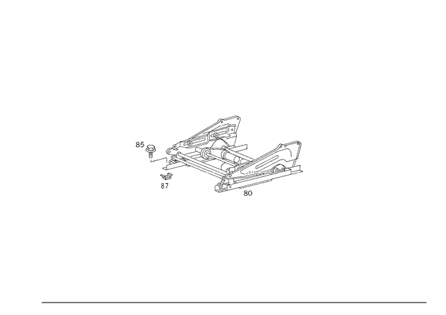 1409107136 - Front Seats: Seat Adjustment for Mercedes-Benz: 300SD, 400SE, 400SEL, 500SEL, S420 Image image