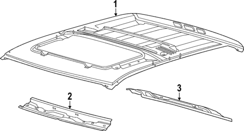 Roof & Components for 2024 Ford Maverick #1