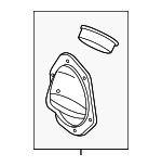 4502560212 - Steering: Cover for Toyota: 4Runner Image