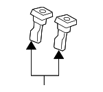 82143SDAA01ZN - Body: Headrest Guide for Honda: Accord Image