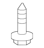 9015960498 - Body: Closing Plate Mount Bolt for Scion: iM, tC, xA | Toyota: Avalon, bZ4X, Corolla iM, Echo, Highlander, MR2 Spyder, Prius, Prius Plug-In, Prius Prime, RAV4, Yaris Image