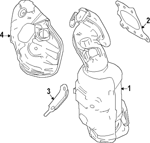 Exhaust Manifold for 2025 Lexus TX550h+ #0