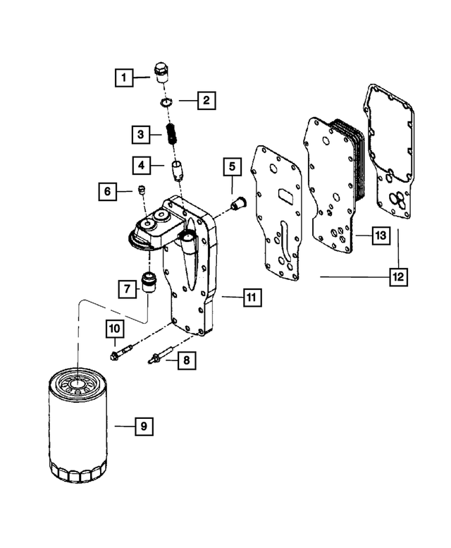5086832AA - 6.7L Turbo Diesel; Engine: Pipe Plug for Mopar Image